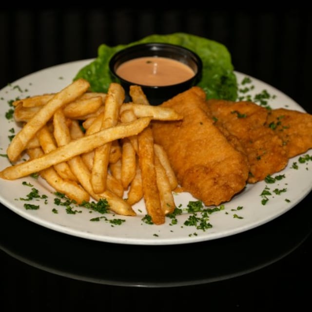 CHICKEN FINGERS.