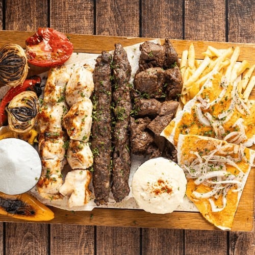 DELUX MIXED GRILL(4 of Each).