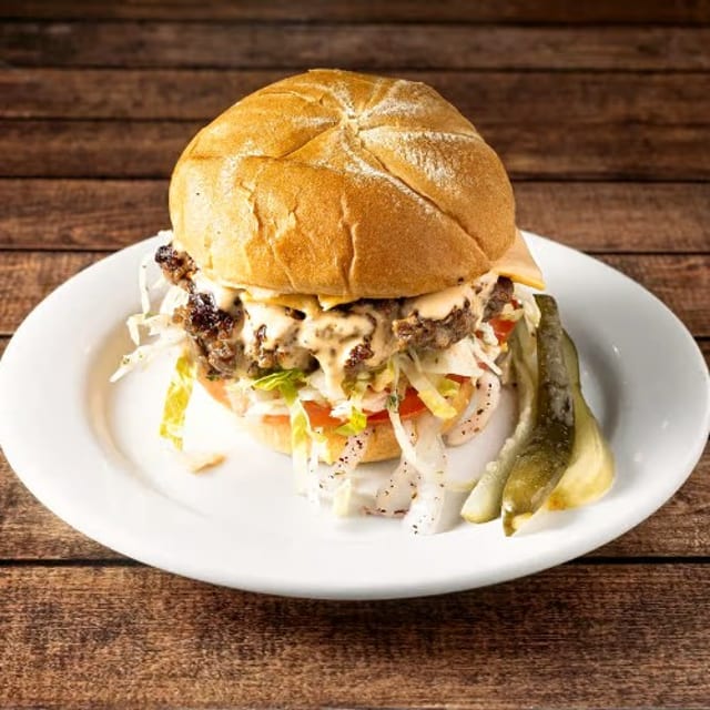 CHEESEBURGER.