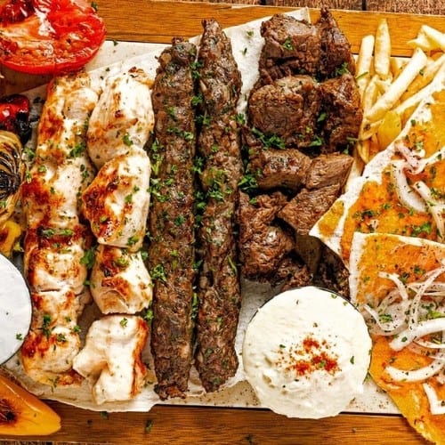 DOUBLE MIXED GRILL  (2 of Each).