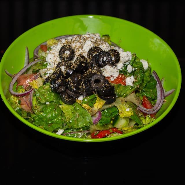 SMALL GREEK SALAD.