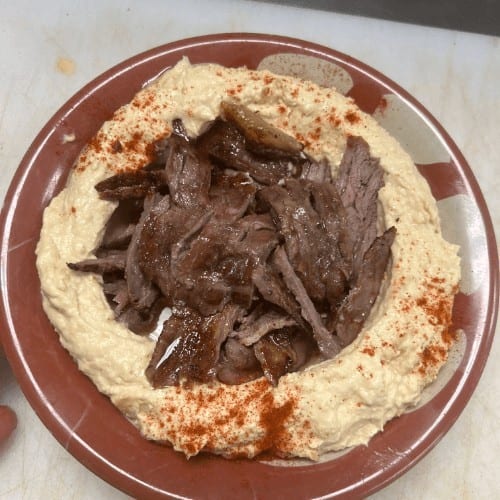 Hummus Shawarma.