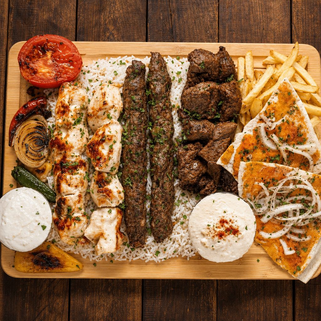 DOUBLE MIXED GRILL (2 of Each).