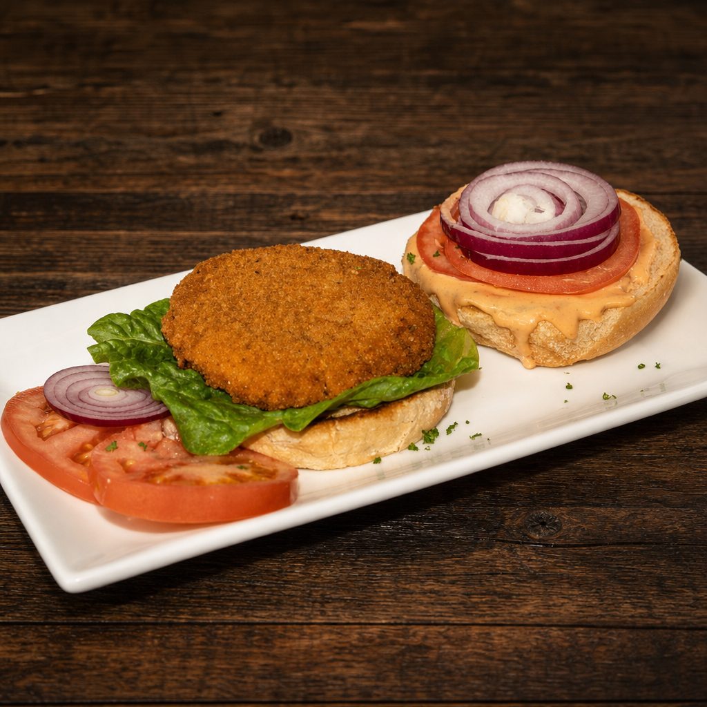KIDS CHICKEN BURGER.