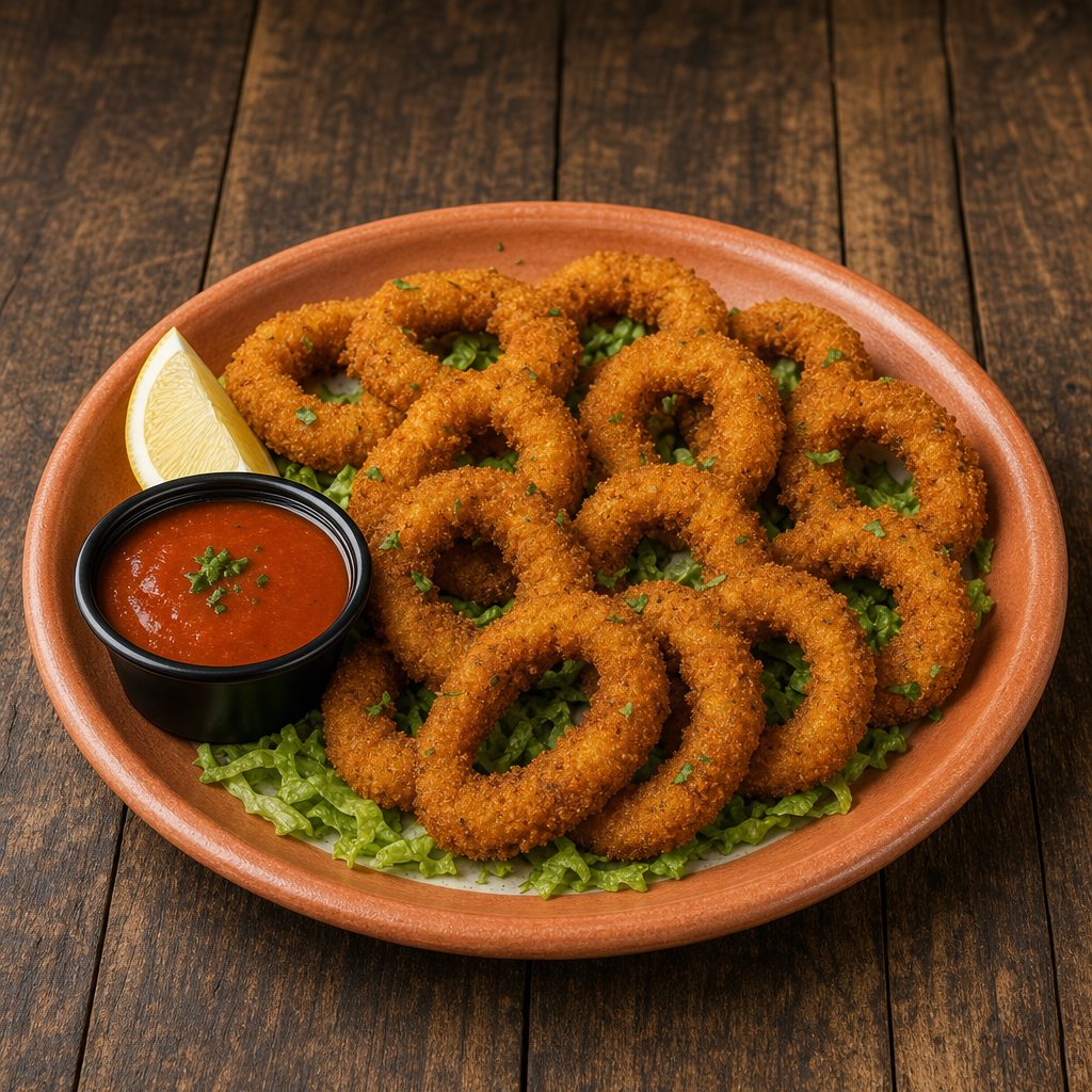 FRIED CALAMARI.