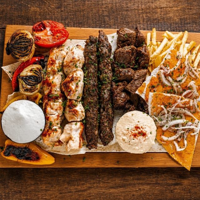 DOUBLE MIXED GRILL  (2 of Each).