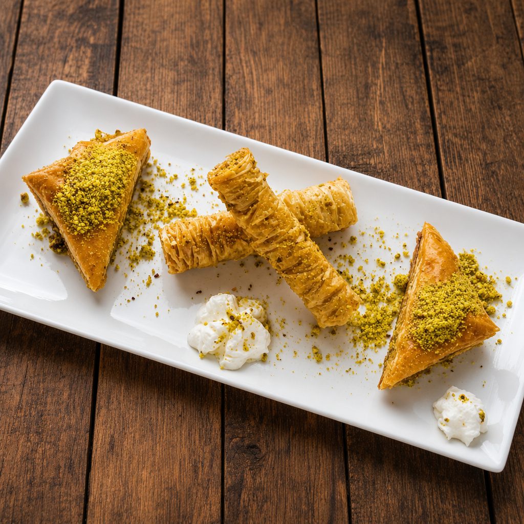 Baklava Deluxe.