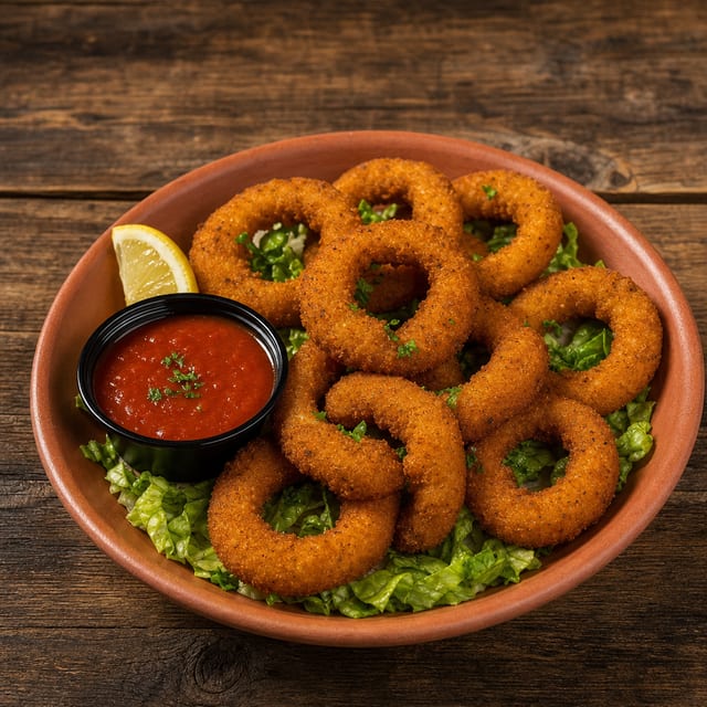 FRIED CALAMARI.