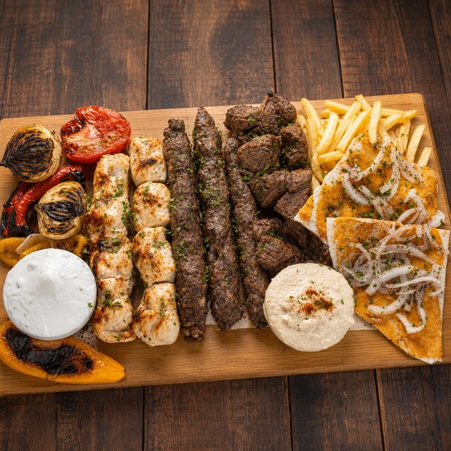 DELUX MIXED GRILL(4 of Each).