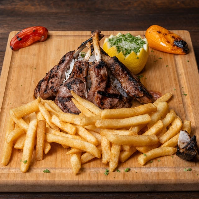 LAMBCHOPS (4) PIECES.