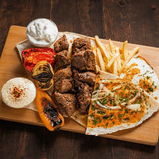 FILET MIGNON KABAB GRILL PLATE (2) SKEWERS
