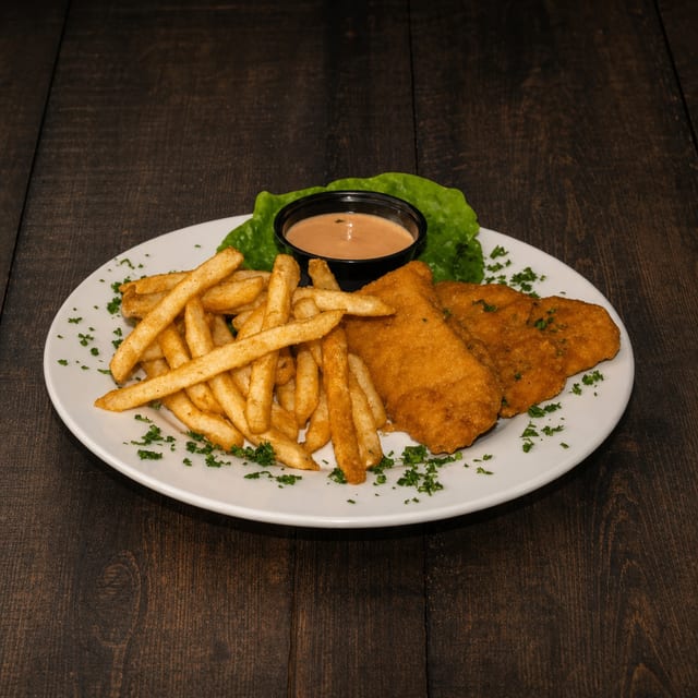 CHICKEN FINGERS.