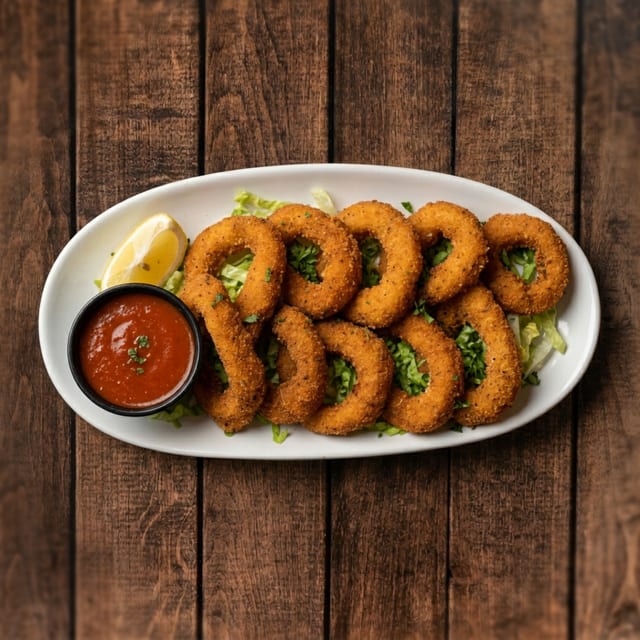 FRIED CALAMARI.