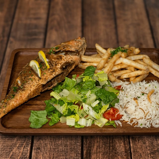WHOLE FISH DEEP FRIED.
