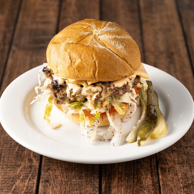 CHEESEBURGER.