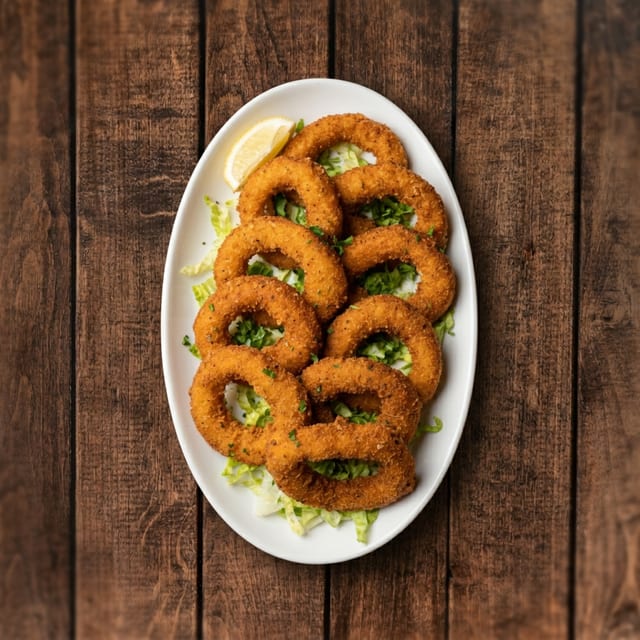 FRIED CALAMARI.