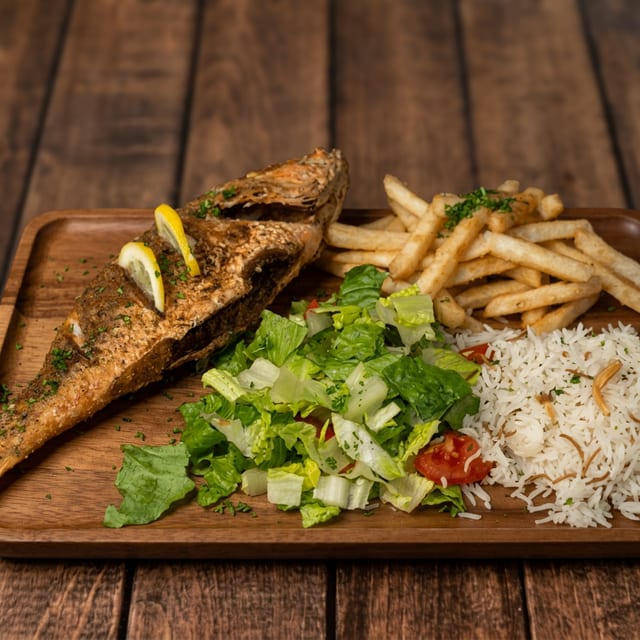 WHOLE FISH DEEP FRIED.