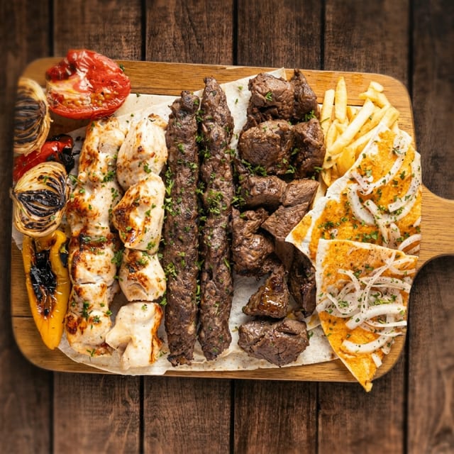 DELUX MIXED GRILL (4 of Each).