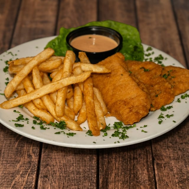 CHICKEN FINGERS.