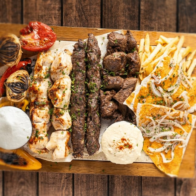 Deluxe mix Grill (4 of Each).