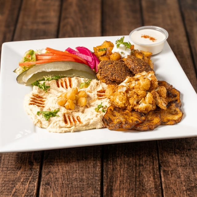 Vegan Platter.