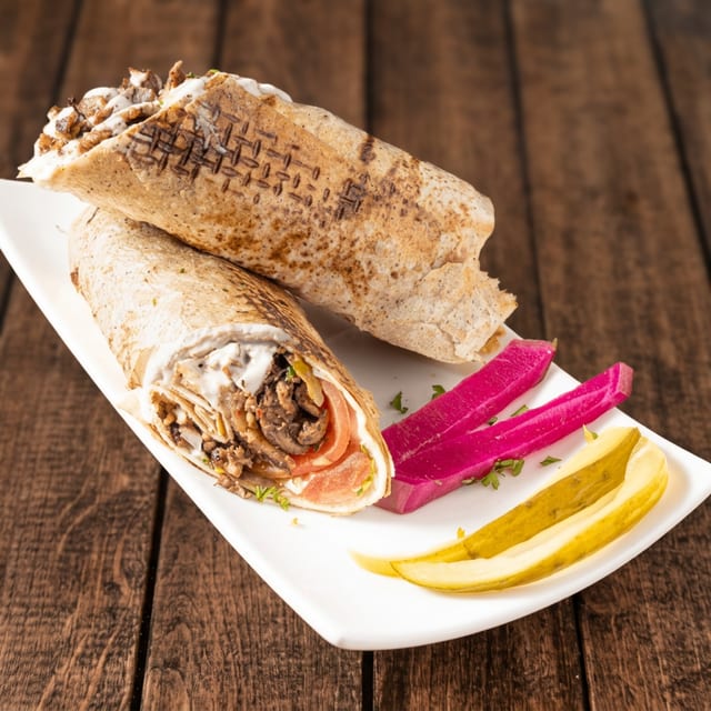 Shawarma Beef Sandwich.